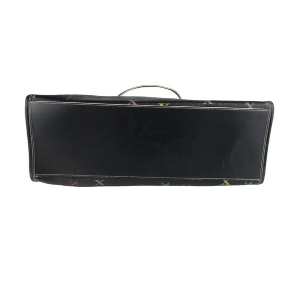 Maxx New York Womens Black Multicolor Inner Pockets Tote Shoulder Bag Size M‎ - Picture 5 of 8